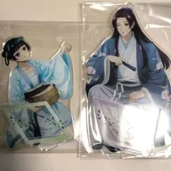 薬屋のひとりごと アクリルスタンド 雨宿り 月精 猫猫 壬氏 - メルカリ