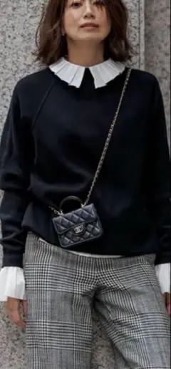 FORME◾️美品 プリーツ フリル ブラウス 東原亜希 金子綾コラボ 新品未使用 未開封FORME プリーツブラウス 東原亜希×金子綾コラボ