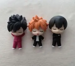 ハイキュー　ガチャガチャ　日向&影山&黒尾