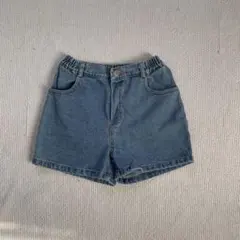 韓国子供服　デニムショートパンツ