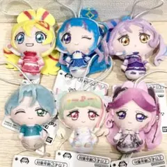 全6種コンプリート ★ キミとアイドルプリキュア ぬいぐるみ ちゃーむ