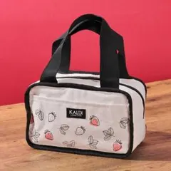 【新品未使用】KALDI いちご 保冷バッグ