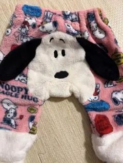 【SNOOPY】フリースパンツ　レッグウェア 90