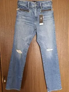 【新品】GU×アンダーカバー スリムダメージジーンズ サイズS
