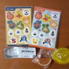 PUPPET SUNSUN もっと！スンスンを探せマスコット ノンノン＋シール