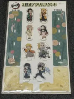 鬼滅の刃　2024郵便局コラボ　2段式アクリルスタンド　煉獄　無一郎　蜜璃　天元