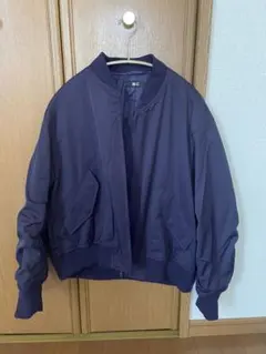 ユニクロC UNIQLO ボマージャケット　パープル