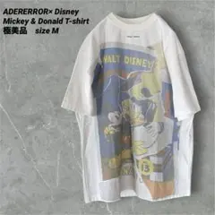 極美品　ADERERROR× Disney ミッキーマウス　ドナルド　Tシャツのサムネイル