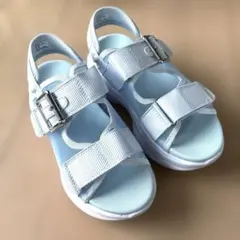 NUOVO サンダル　水色　21cm