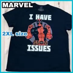 【US古着】マーベル MARVEL デッドプール ビッグプリント 半袖 Tシャツ