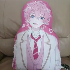 すとぷり めちゃもふぐっとダイカットクッション さとみ ショッパー付き