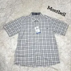 Montbell モンベル　シングルポケットハーフスリーブシャツ　L アイボリー