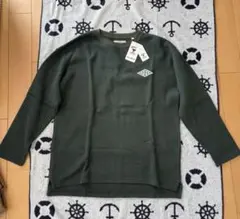 ハリウッドランチマーケット　メッシュグリーンカットソー