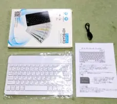 Bluetooth キーボード 本体 ホワイトのサムネイル