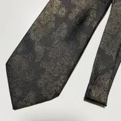 コムサメン 花柄ネクタイ ブラウン COMME CA DU MODE MEN