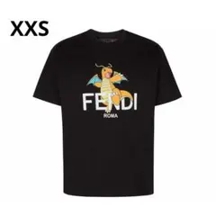 新品 FENDI fragment ポケモン カイリュー Tシャツ 黒 XXSのサムネイル