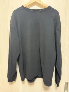 ロンT ブラック　黒