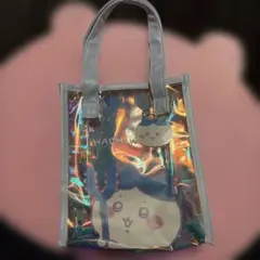 ちいかわ オーロラミニトートバッグ しまむら ハチワレ アクリルキーホルダー付き
