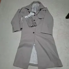 ロングコート サイズS ポリエステル100%