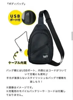 【クラブホークス限定配布】福岡ソフトバンクホークス　ボディバッグ／新品未開封