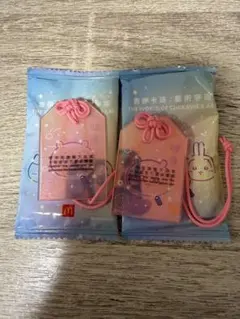 香港マクドナルド限定 ちいかわ お守りキーホルダー 第一弾4個セット
