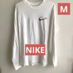 ★NIKE★ホワイト★長袖カットソー★グラフィック★Mサイズ★
