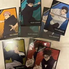 呪術廻戦　死滅回遊　特典　虎杖　伏黒✖️2 乙骨✖️2 脹相 ✖️2 直哉 計8点