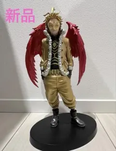 僕のヒーローアカデミア　ホークス　フィギュア　ゴールド　新品　スタンド付きのサムネイル