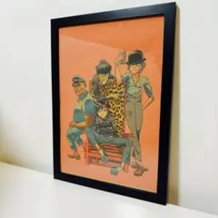 【黒額付きポスター】gorillaz ゴリラズ 12(新品)