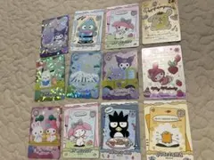 サンリオ ホログラムカード 12枚セット