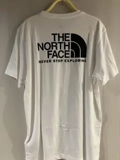 THE NORTH FACE 白色　Tシャツ　USサイズM 日本サイズL相当