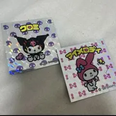 即時発送　サンリオキャラクターズマンチョコシール　マイメロ　クロミ