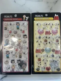 豆*枝様 スヌーピー　ボンボンドロップシールPEANUTS BONBON DRO
