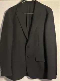 【良品】　ブラックスーツジャケット Lサイズ