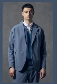 新作　TFW49 ゴルフジャケット　ブルー