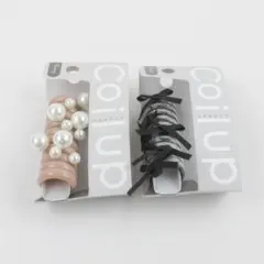 コイルアップ　ヘアアクセサリー　2点セット　A85