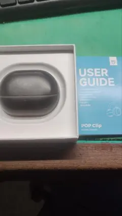 ジャンク soundpeats POP Clip ブラック ワイヤレスイヤホンのサムネイル