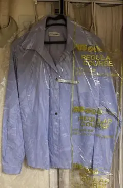 MEGURO order SHIRTS 長袖シャツ ライトブルー
