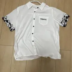 PANDAFUL パンダ柄袖 ボタンシャツ　しまむら