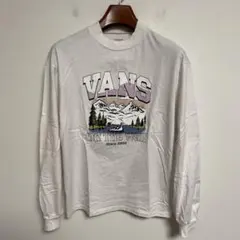 VANS 長袖カットソー ホワイト XS