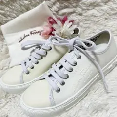 【美品】Salvatore Ferragamo フェラガモ スニーカー