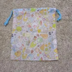 すみっコぐらし　巾着袋 約30cm x 40cm