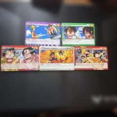 1346 ルフィ 3枚 ワンピース ミラクルバトルカードダス ミラバト