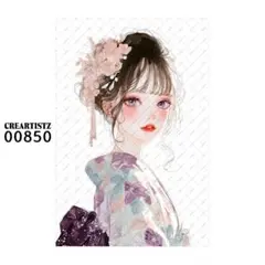 00850 コラージュ素材 12枚 ペーパー/ステッカー CREARTISTZ