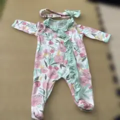 【未使用】新生児用ロンパースセット