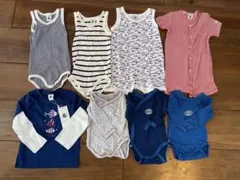 PETIT BATEAU ボディスーツとTシャツセット