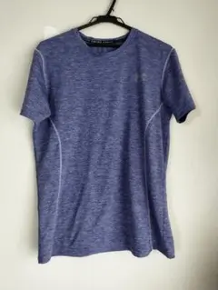 Under Armour 吸湿速乾性パープルTシャツメンズМ