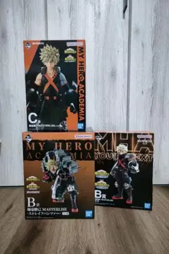 一番くじ 爆豪勝己 フィギュア 3個セット