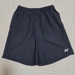 【美品】YONEX　ハーフパンツ　ブラック　レディースL　ベリークール素材のサムネイル