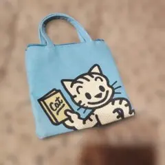 オサムグッズ　原田治　ミニトートバッグねこ(Ｃat)リンネル付録 コラボ 限定のサムネイル